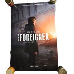 The Foreigner 2017 Promo Movie‎ Poster 27x40 Jackie Chan Katie Leung Rufus Jones